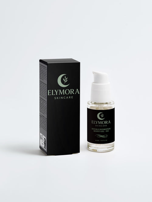 Elymora HydroPlump™ – Dubbele Hydratatie voor Direct Vollere Huid