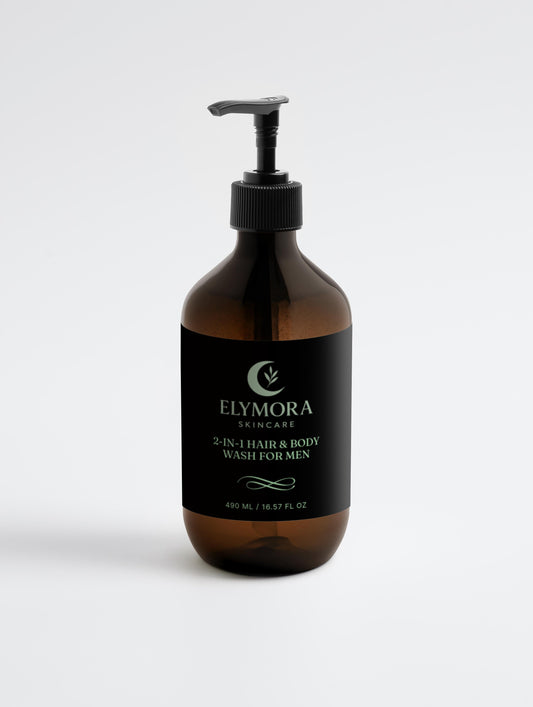 Elymora ManPower Wash™ – 2-in-1 Hair & Body Wash for Men